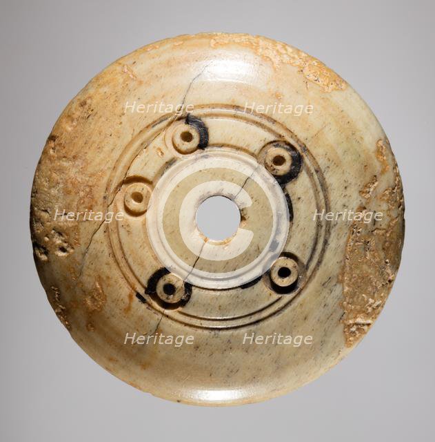 Spindle Whorl, 700s - 900s. Creator: Unknown.