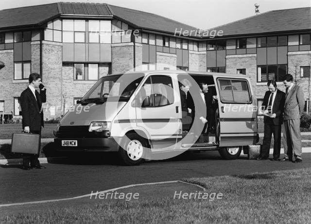 1991 Ford Transit V.I.P. minibus with Indiana conversion. Creator: Unknown.