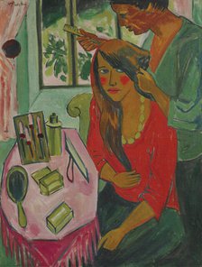 Toilet, 1921. Creator: Pechstein, Hermann Max (1881-1955).