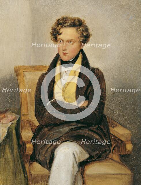 Portrait of Duke of Reichstadt (1811-1832), 1831. Creator: Daffinger, Moritz Michael (1790-1849).