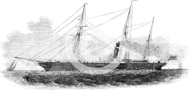 The Emperor of Russia's Steam-Yacht "Peterhoff", 1850. Creator: Unknown.