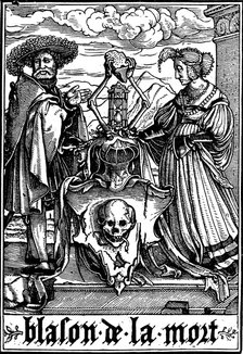 'The Arms of Death', 1538. Artist: Hans Holbein the Younger
