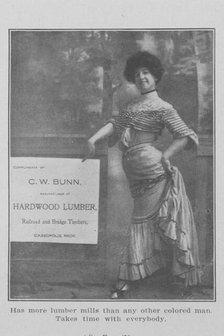 C. W. Bunn; Manufacturer of hardwood lumber, railroad and bridge timbers; Cassopolis, Mich., 1907. Creator: Unknown.