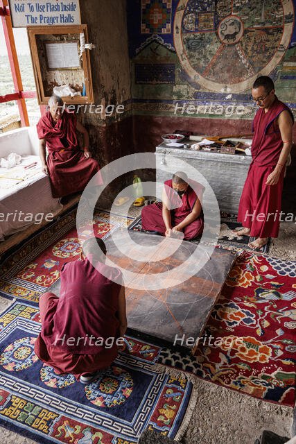 Thiksey Monastery, Ladakh, India, 2023. Creator: Peter Thompson.