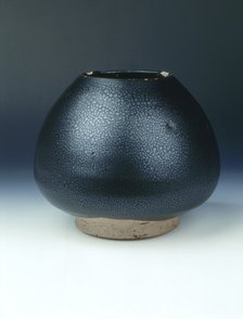 Cizhou-type truncated lotus bud jar, Jin dynasty, China, 13th century. Artist: Unknown