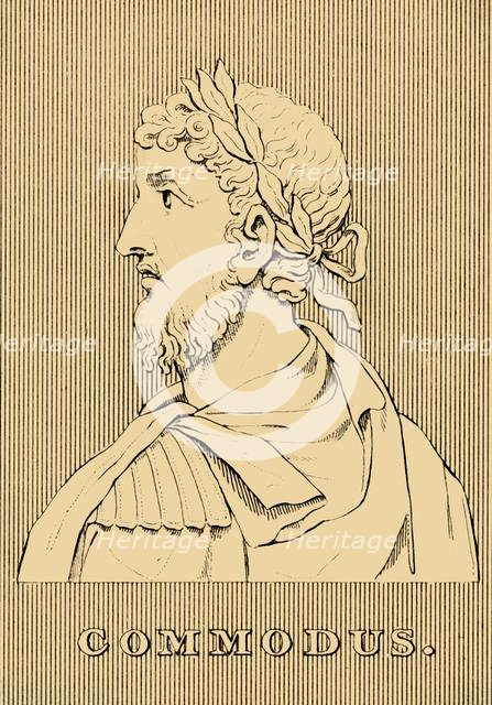 'Commodus', (161-192 AD), 1830. Creator: Unknown.