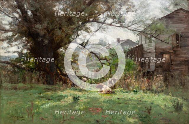 Morning--Old Schofield's Mill, 1889. Creator: Theodore Clement Steele.