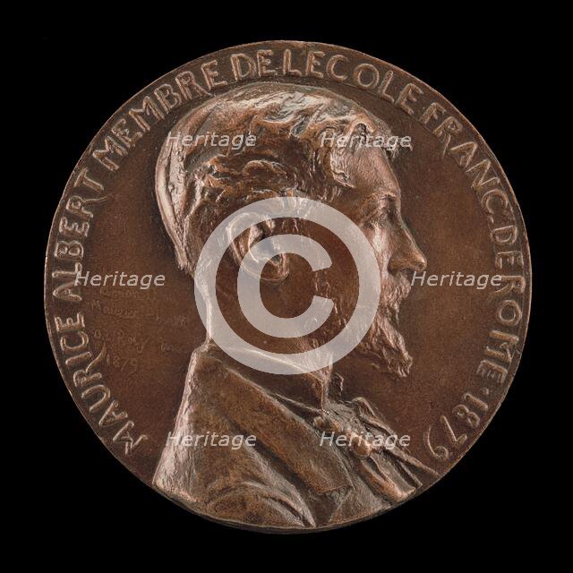 Maurice Albert, 1854-1907, 1879. Creator: Louis Oscar Roty.