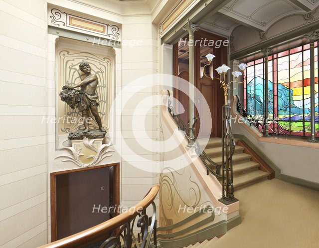 The Hotel Tassel, 6, Rue Paul-Emile Jansonstraat, Brussels, Belgium, 2015. Artist: Alan John Ainsworth.