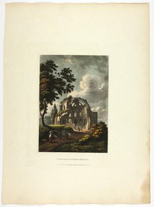 Temple of Minerva Medica, plate twenty-five from the Ruins of Rome, published February 20, 1798. Creator: Matthew Dubourg.