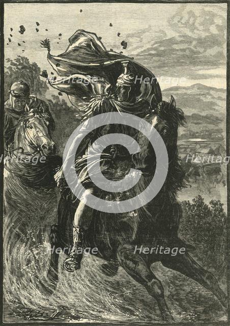 'Flight of Pompey from the Battle-Field of Pharsalia', 1890.   Creator: Unknown.