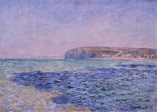 Shadows on the Sea. The Cliffs at Pourville, 1882. Artist: Monet, Claude (1840-1926)
