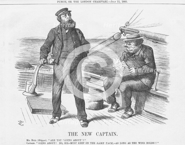 'The New Captain', 1885. Creator: Joseph Swain.