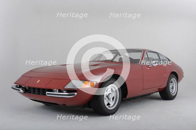 Ferrari 365 GTB 1972. Artist: Simon Clay.