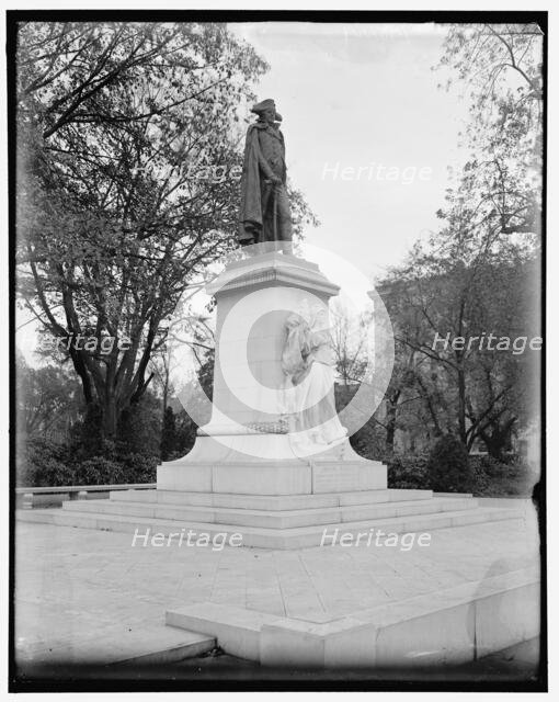 Statue of John Barry, Commodore United States Navy, between 1910 and 1920. Creator: Harris & Ewing.