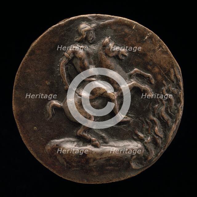 Marcus Curtius, 16th century. Creator: Unknown.