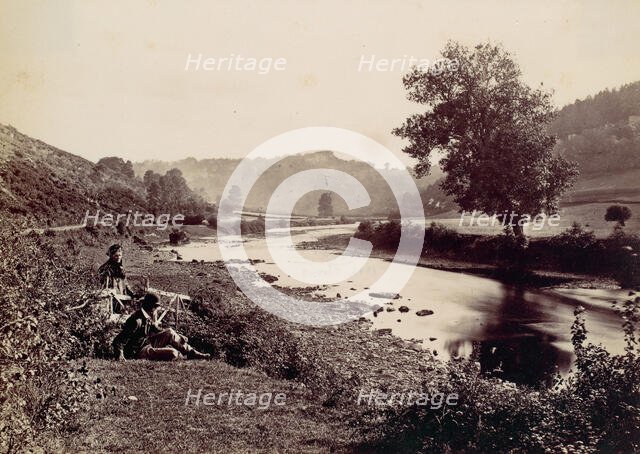 The Wye and Symond's Yat. From Rocklands, 1870s. Creator: Francis Bedford.