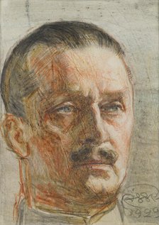 Carl Gustaf Emil Mannerheim (1867-1951), 1929. Creator: Gallen-Kallela, Akseli (1865-1931).