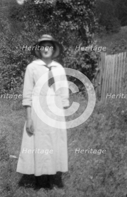 Maud Karpeles, Appalachia, USA, c1917. Artist: Cecil Sharp