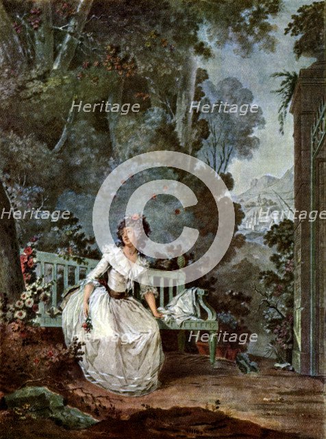 'Nina', 1787 (1931).Artist: Jean-François Janinet   