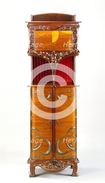 Cabinet, about 1900. Creator: Louis Majorelle.