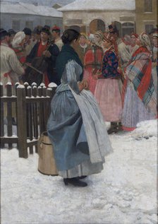 The Wedding Is Coming, 1891. Creator: Antoni Piotrowski.