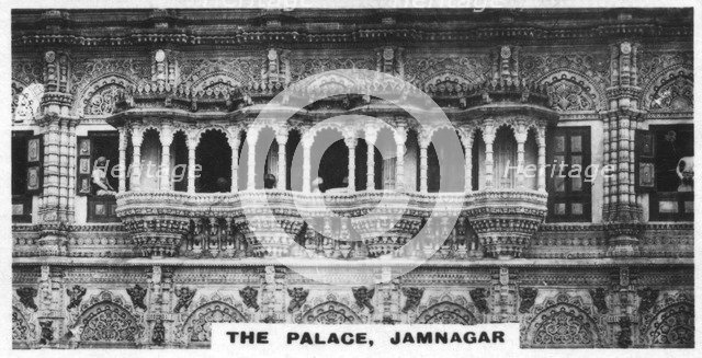 The palace, Jamnagar, India, c1925. Artist: Unknown