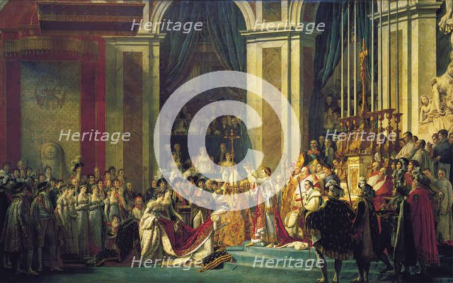 The Coronation of Napoleon at Notre-Dame de Paris on 2nd December 1804', 1807.  Creator: David, Jacques Louis (1748-1825).