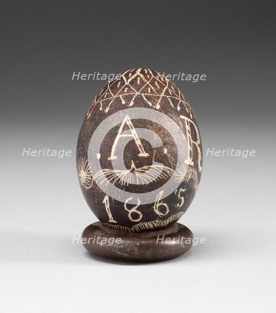 Egg, 1865. Creator: Unknown.