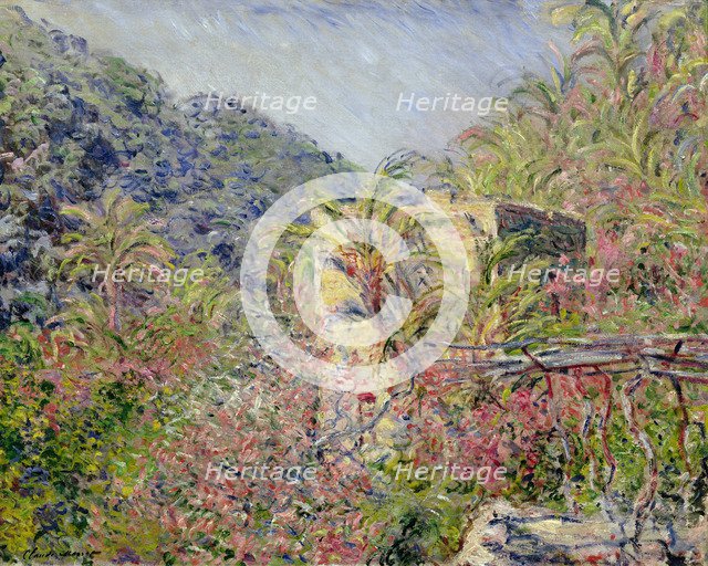 The Sasso Valley. Sun Effect (Vallée de Sasso, effet de soleil), 1884.