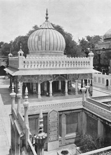 'Delhi. - Tombs of Nizam-ud-Din & Princess Jahanara', c1910. Creator: Unknown.