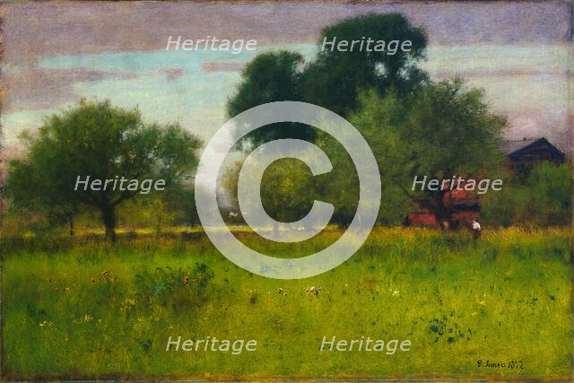 Apple Orchard, 1892. Creator: George Inness.