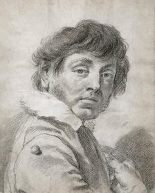 Self-Portrait, unknown date. Creator: Giovanni Battista Piazzetta.