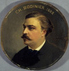 Portrait of Charles Bodinier (1844-1911), cashier de la Comédie-Française, c1883. Creator: Daniel Berard.