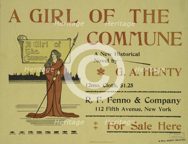 A girl of the commune, c1895 - 1911. Creator: Unknown.