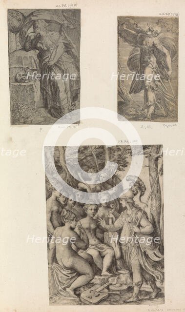 Minerva and the Muses,.n.d. Creator: Unknown.