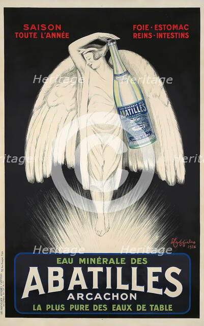 Eau Minérale des Abatilles , 1926. Creator: Cappiello, Leonetto (1875-1942).