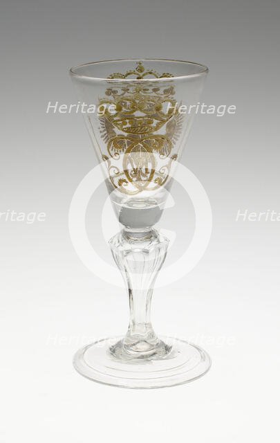 Wine Glass, Germany, c. 1730. Creator: Unknown.