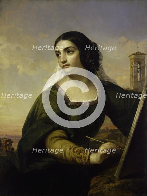 Italy, 1843. Creator: Daniel Huntington.