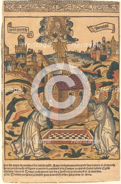 The Transportation of the Holy House of Loreto, 1494. Creator: Unknown.