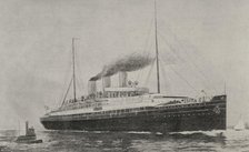 The auxiliary cruiser "Rápido", a former German ocean liner, Spanish Navy, 1898. Creator: Enrique Laporta Valor.