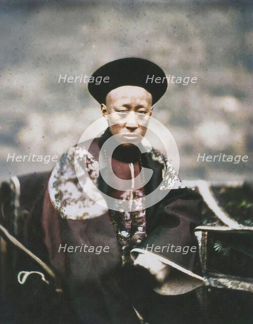 Prince Kung. Emperor of China, 1860. Creator: Felice Beato.