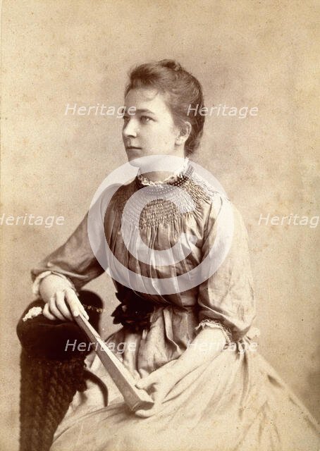 Lilian Jenkins (Mrs Robinson), c1890s. Creator: Lawrie & Co., G.W.