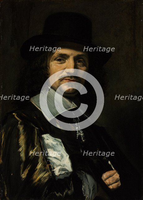 Portrait of the painter Jan Asselijn (1610-1652). Artist: Hals, Frans I (1581-1666)