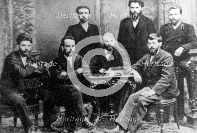 League of Struggle for the Emancipation of the Working Class, c1895.  Artist: Anon