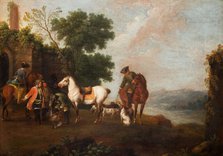 The Deer Hunt, 1760. Creator: Wenzel Ignaz Prasch.