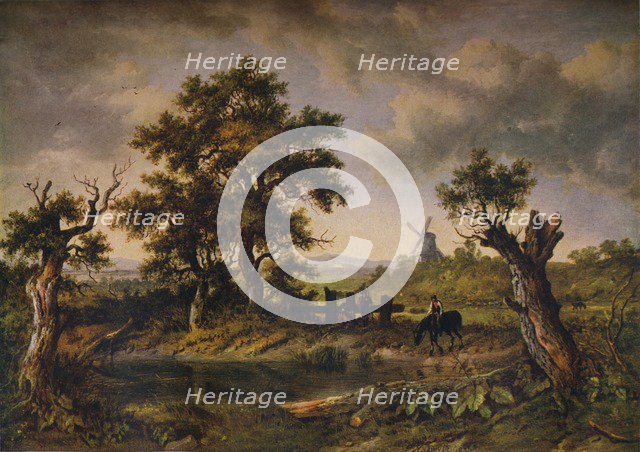 A View In Surrey, c1797-1831, (1919). Artist: Patrick Nasmyth