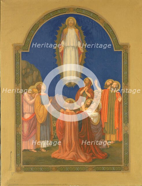 The Ascension, 1915-1925. Creator: H. Siddons Mowbray.