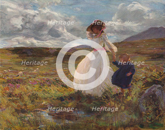 'Sunshine and Wind', c1907. Artist: Charles Sims.