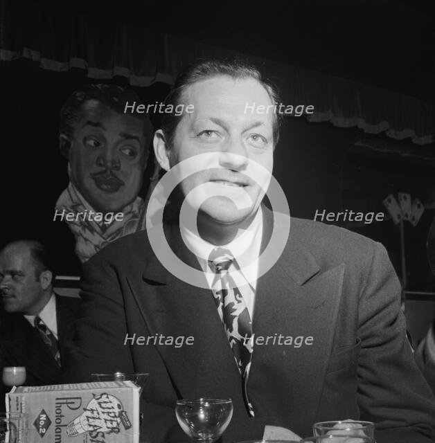 Portrait of Bob Chester, New York, N.Y.(?), ca. June 1947. Creator: William Paul Gottlieb.